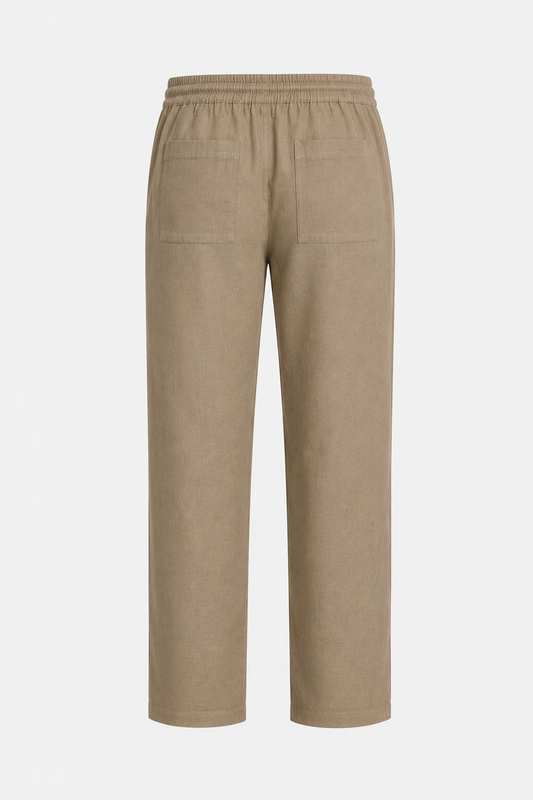 Linnen Broek Beige