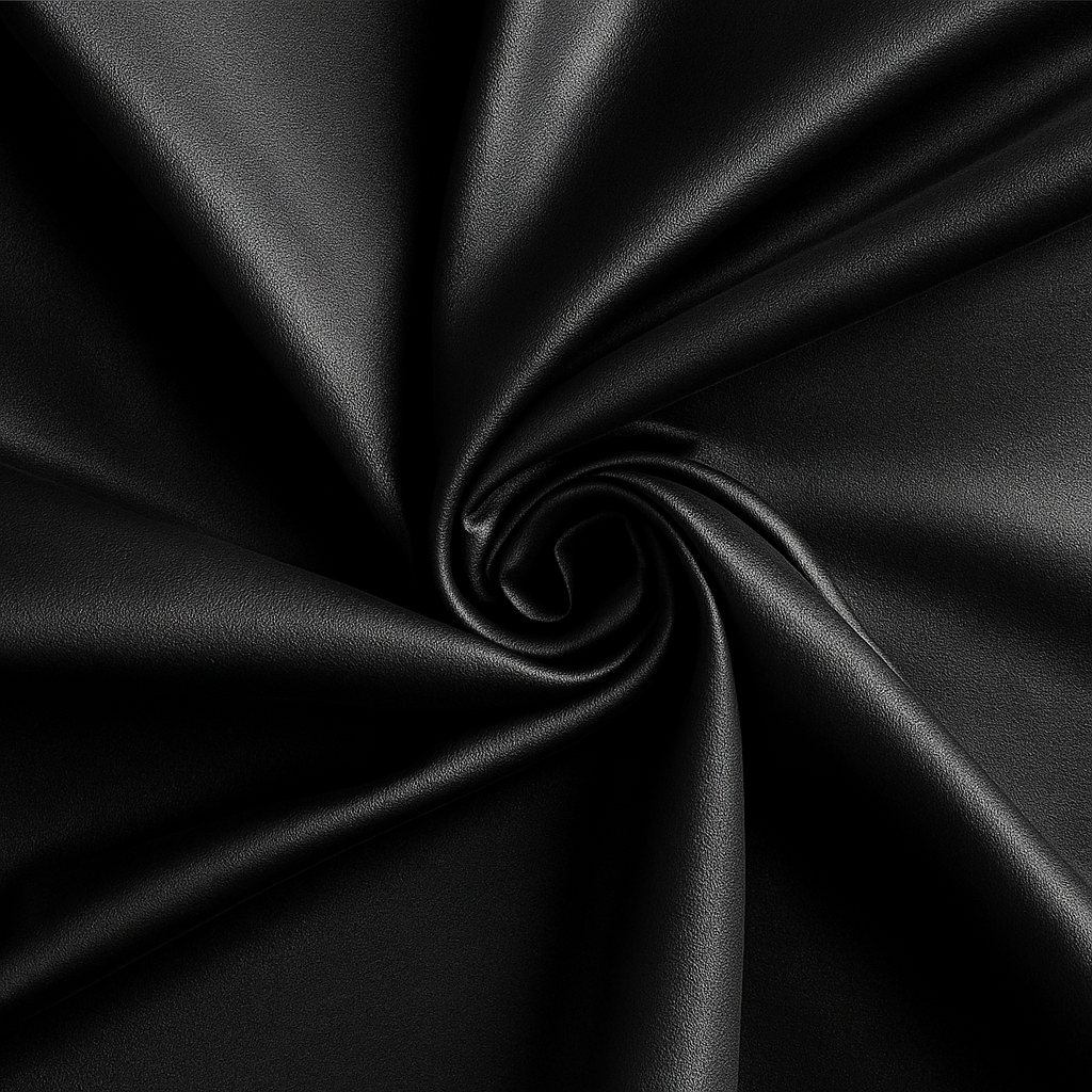 Mercerised T-shirt Obsidian Black®