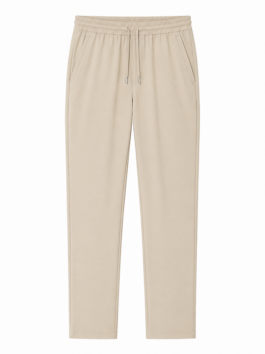 Beige Tech Pants