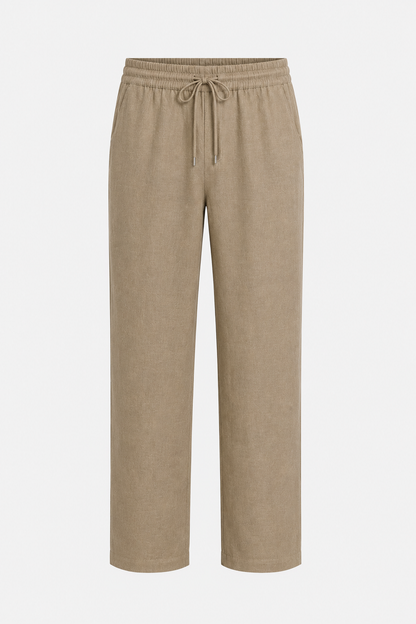 Linnen Broek Beige