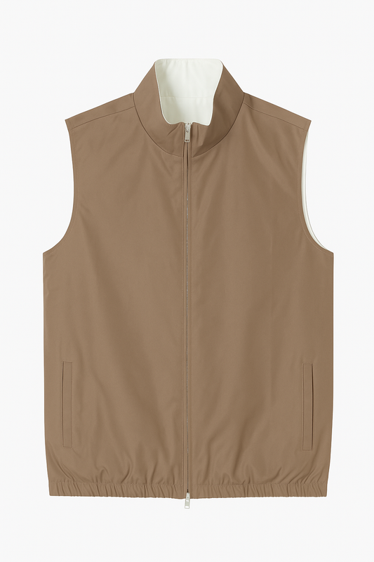 Bodywarmer Reversible Caramel Brown®
