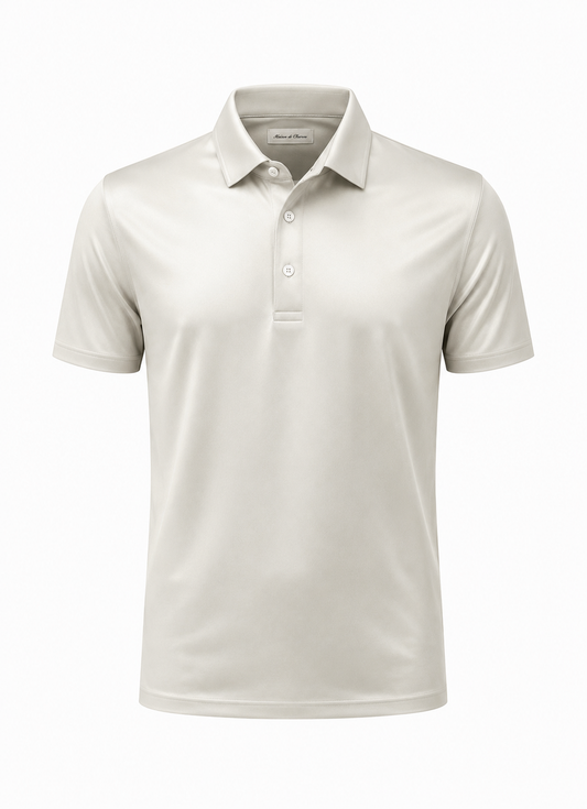 Mercerised Polo Creme