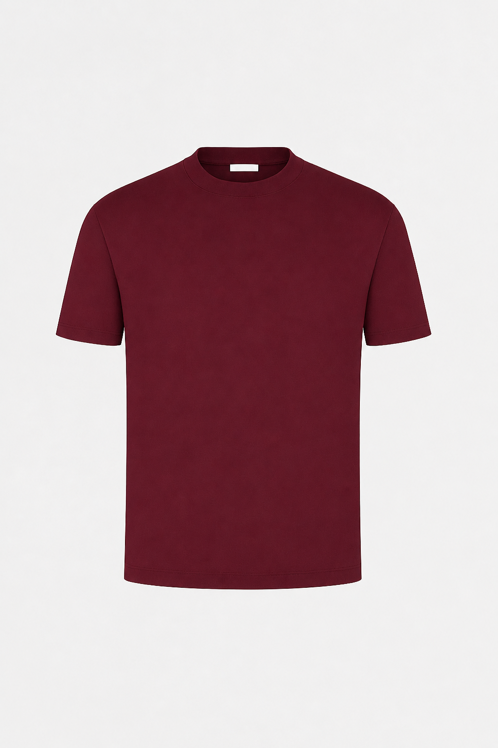 Mercerised T-shirt Bordeaux Red®