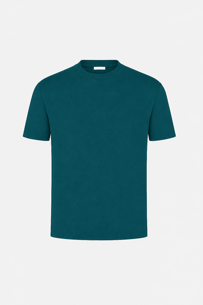 Mercerised T-shirt Turquoise®