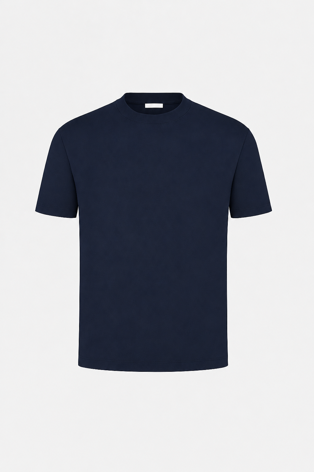 Mercerised T-shirt Navy Blue®