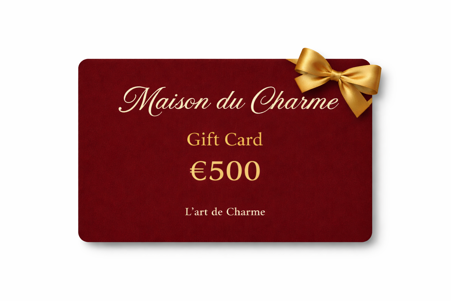 Cadeaukaart GOUD
