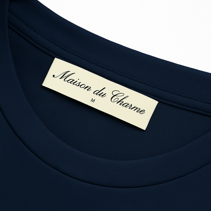 Mercerised T-shirt Royal Navy Blue®