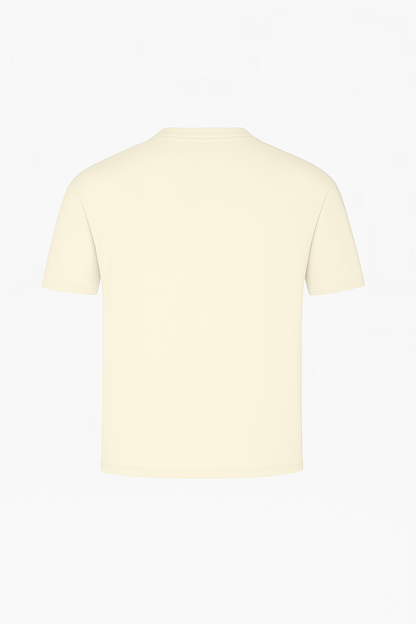 Mercerised T-shirt Ecru Creme®