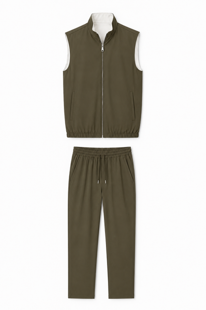 Bodywarmerset Green