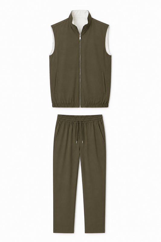 Bodywarmerset Green