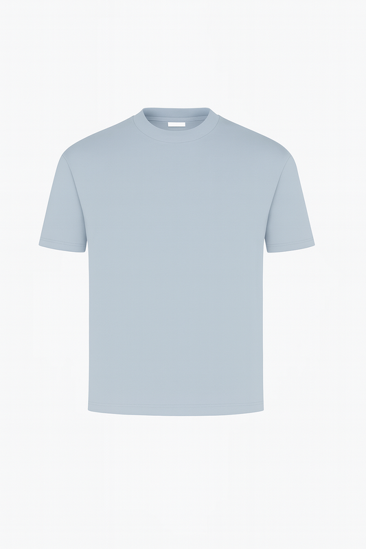 Mercerised T-shirt Ice Blue®