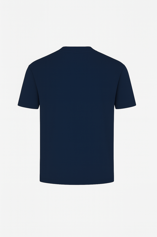 Mercerised T-shirt Royal Navy Blue®