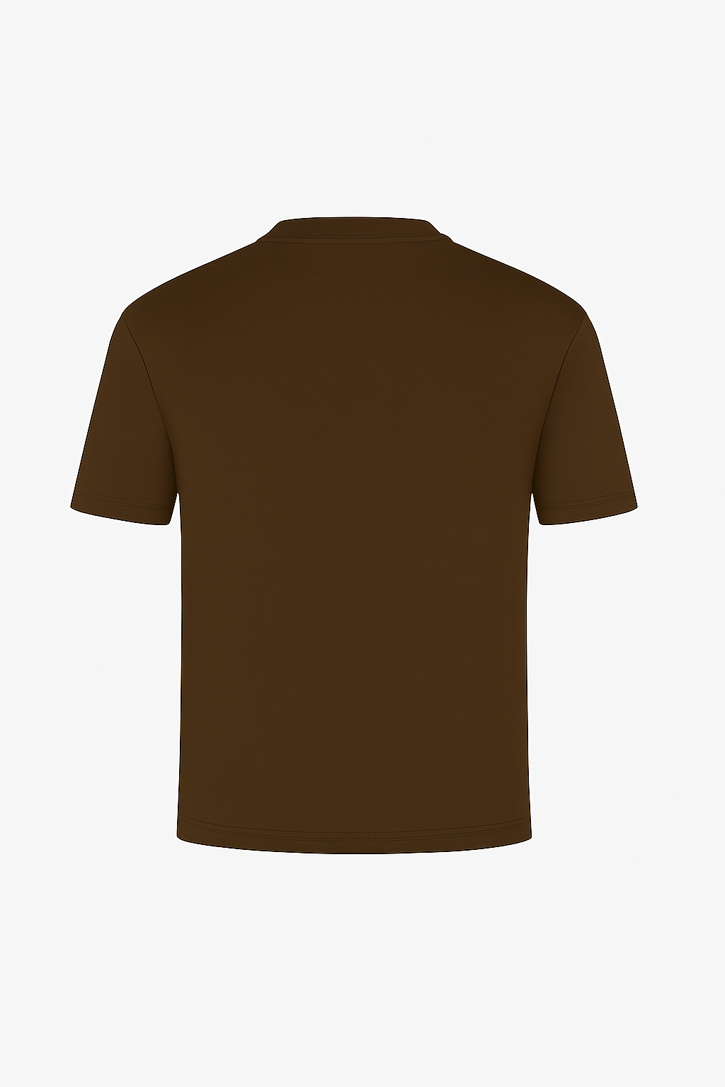 Mercerised T-shirt Chocolate Brown®