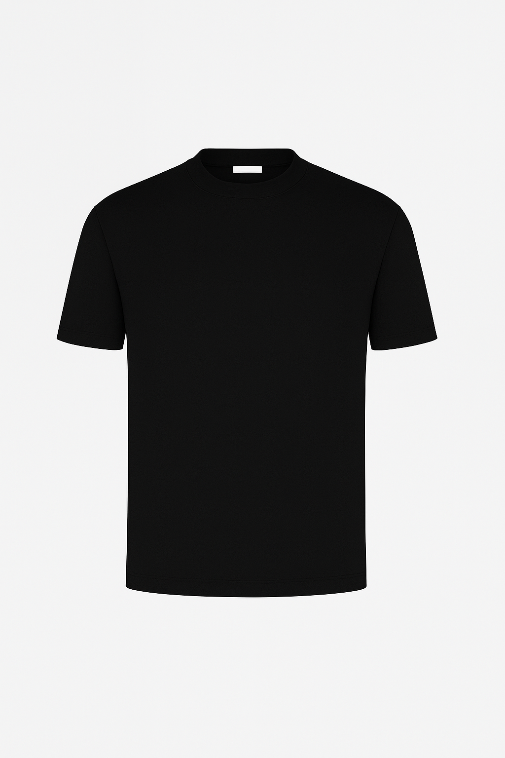 Mercerised T-shirt Obsidian Black®
