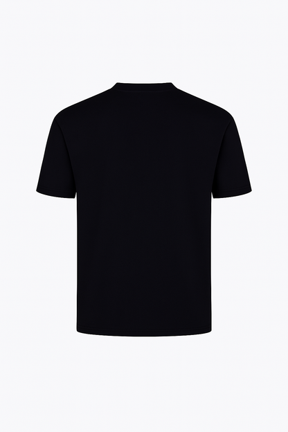 Mercerised T-shirt Obsidian Black®