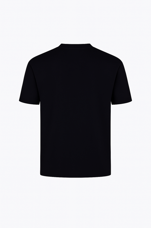 Mercerised T-shirt Obsidian Black®