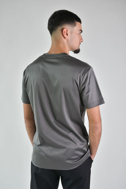 Mercerised T-shirt Graphite Grey®