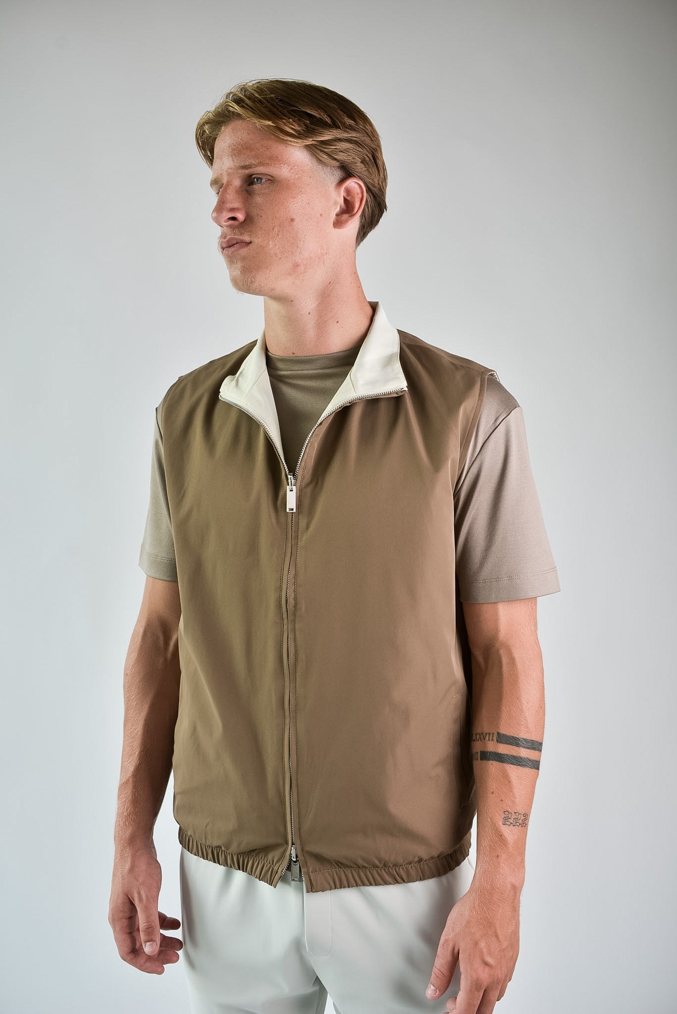Bodywarmer Reversible Caramel Brown®